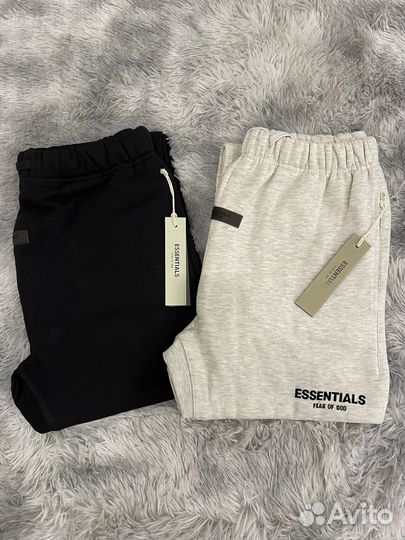 Штаны брюки Essentials Fear Of God серые