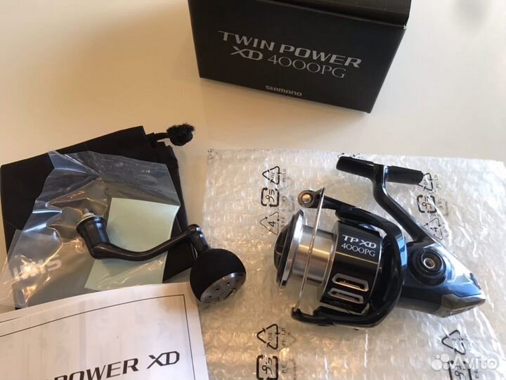 Катушка Shimano 21 twin power XD 4000PG