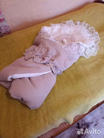 Конверт на выписку зимний