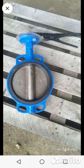 Затвор меж-фланцевый дисковый поворотный