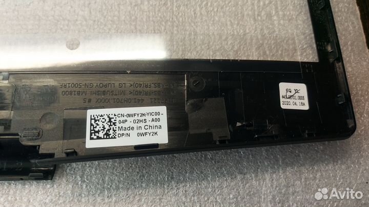 Рамка Dell Inspiron G5 15 5500 G5 SE 5505