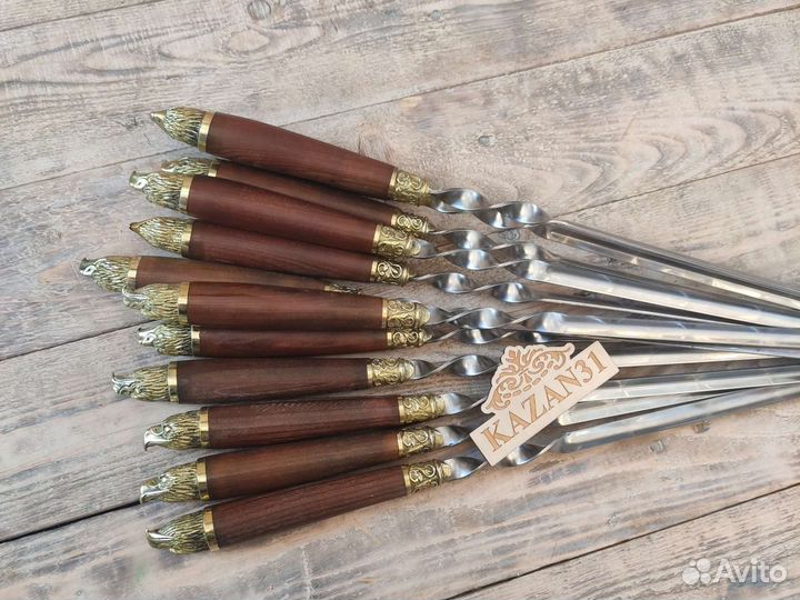 Шампуры подарочные, шампура художественное литье