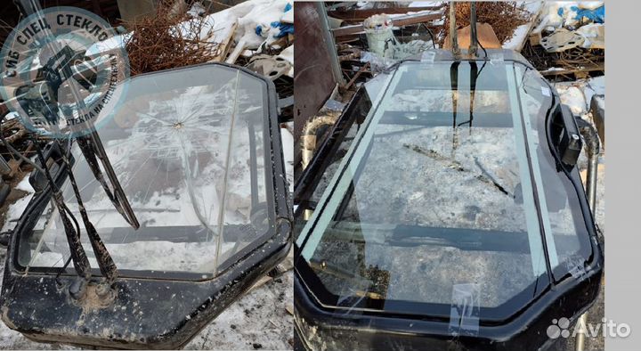 Изготовление стёкол на спецтехнику