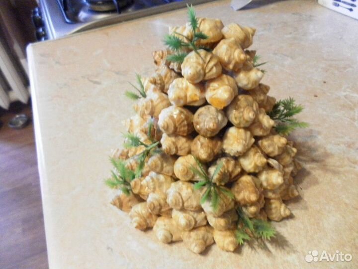 Пирамидка из ракушек