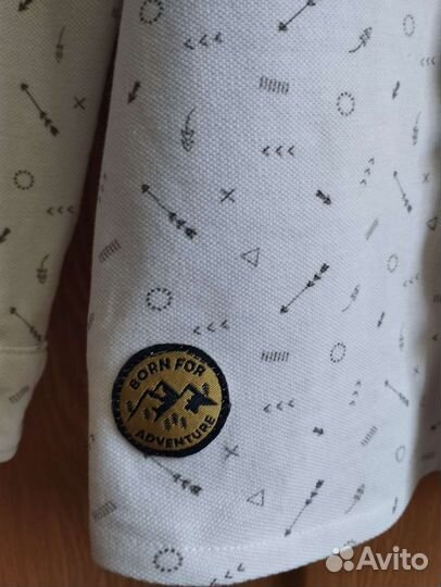 Белая рубашка на мальчика 122