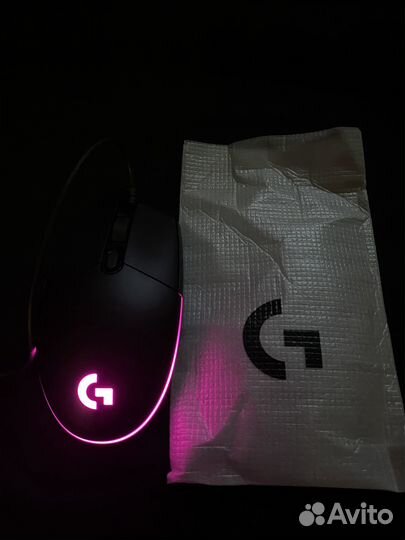 Игровая мышь logitech g102 Черная