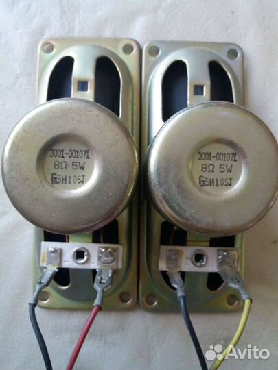 Динамики комплект 2 штуки