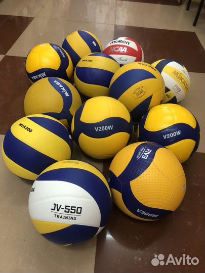 Волейбольный мяч mikasa, molten