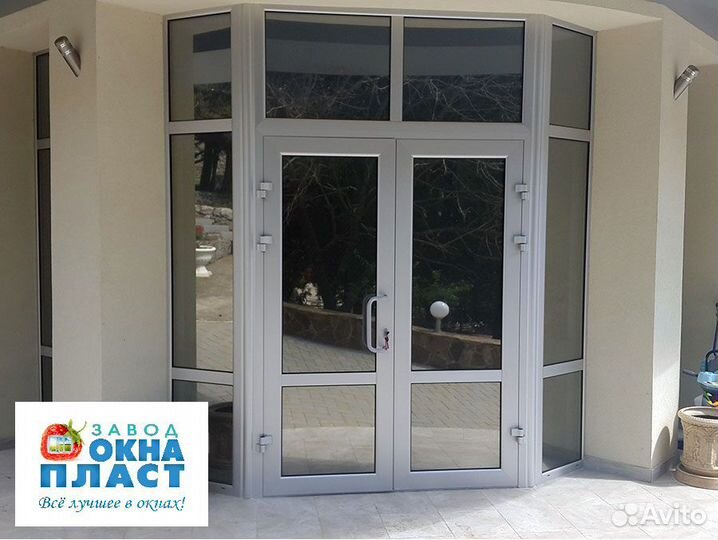 Входная группа алюминиевая 2900*3500