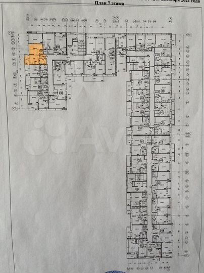 1-к. квартира, 30,9 м², 7/16 эт.