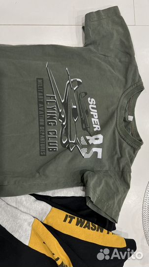 Детские вещи пакетом 116 на мальчика