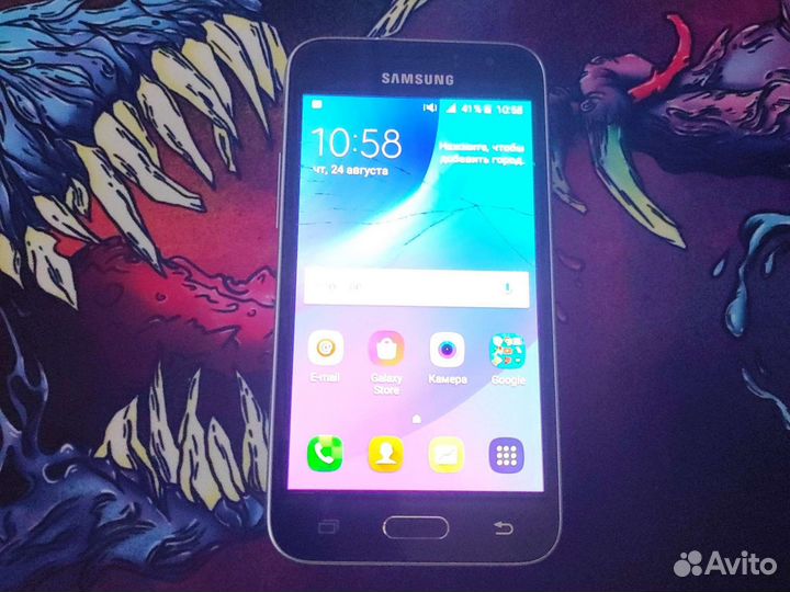 Телефон Samsung j1 2018 смартфон