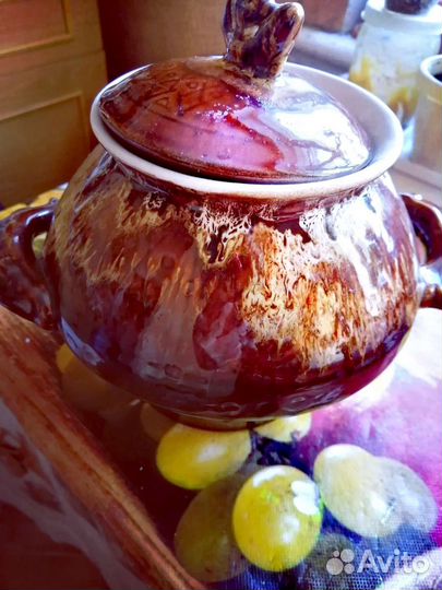 Горшок для запекания большой