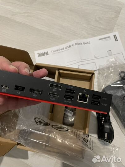 Док-станция lenovo thinkpad USB-C dock gen2