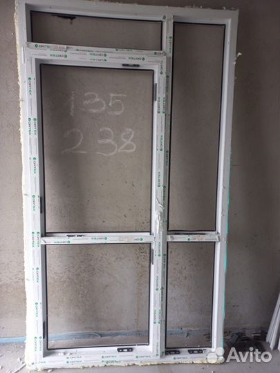 Дверной блок балконная дверь пластиковая