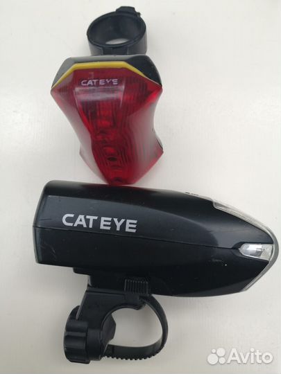 Фонари для велосипеда CatEye, светодиодные, б/у