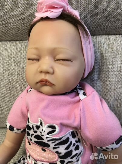 Кукла реборн силиконовая девочка