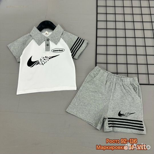 Костюм на мальчика (шорты и футболка)