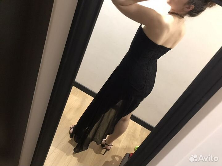 Вечернее платье черное