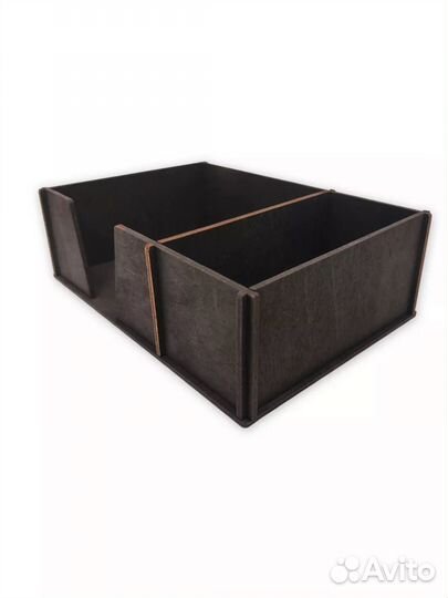 Салфетница деревянная новая