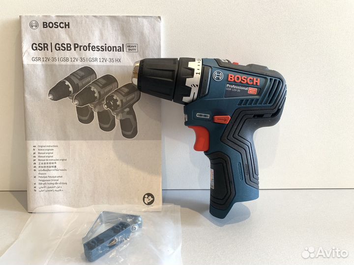 Шуруповёрт Bosch GSR 12v-35