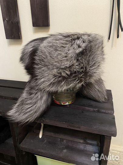 Шапка из чернобурки 56-58