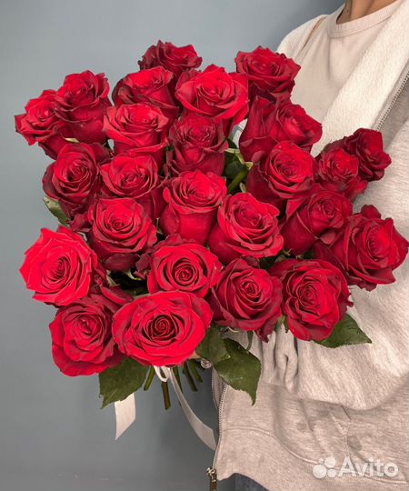 Розы эквадор оптом красные