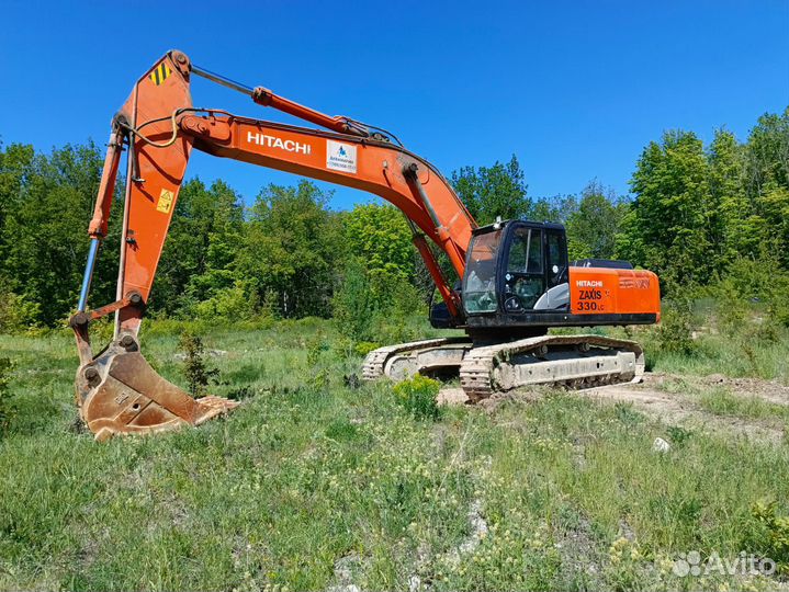 Гусеничный экскаватор Hitachi ZX330LC-5G, 2014