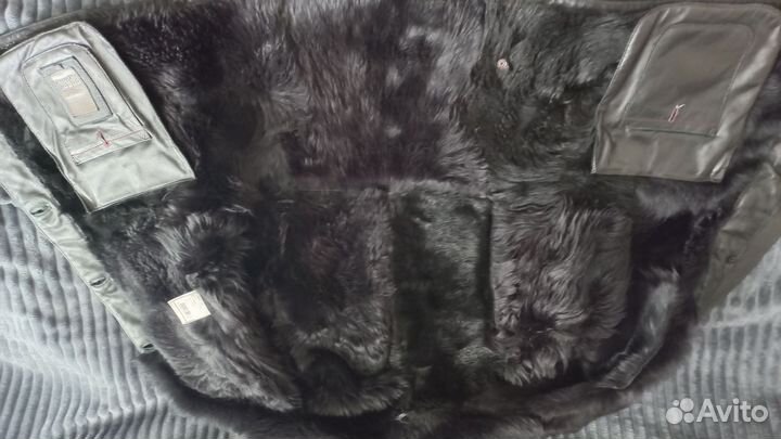Дубленка натуральная мужская 48 50 размер