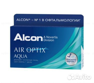 Контактные линзы alcon Air Optix Aqua