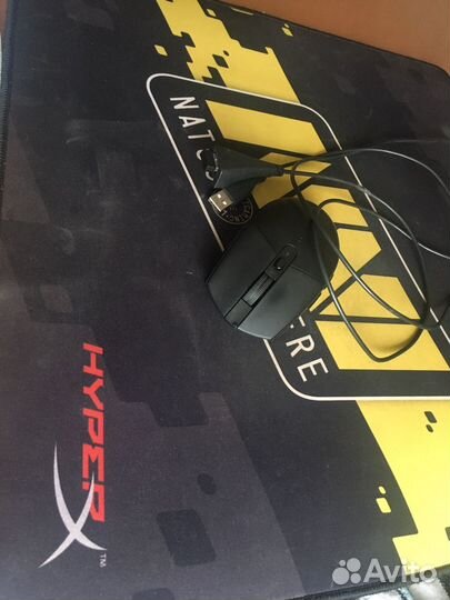 Мышь (logitech g305) и коврик hyperx