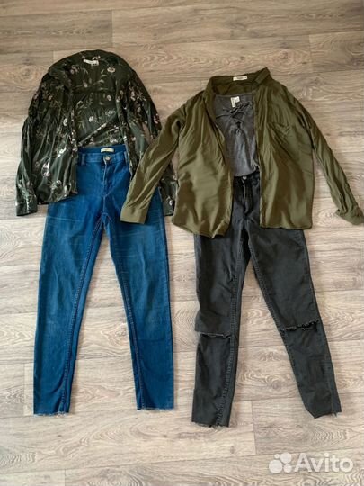 Большой пакет женских вещей XS/S