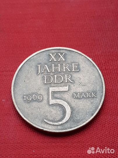 Монеты : марки гдр