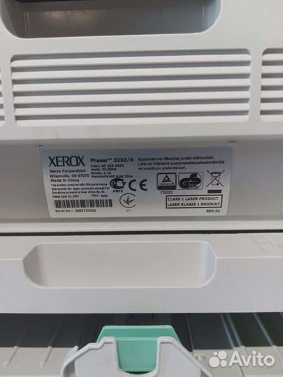 Принтер лазерный xerox phaser 3250, 4510