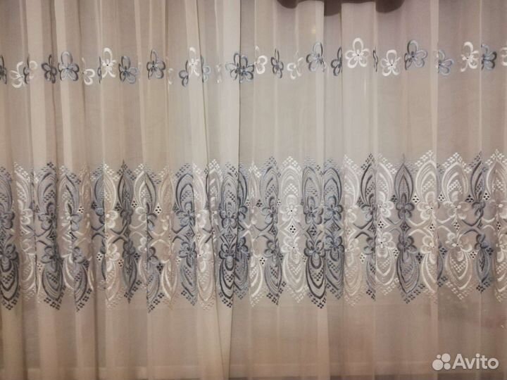 Шторы с ламбрекеном бу