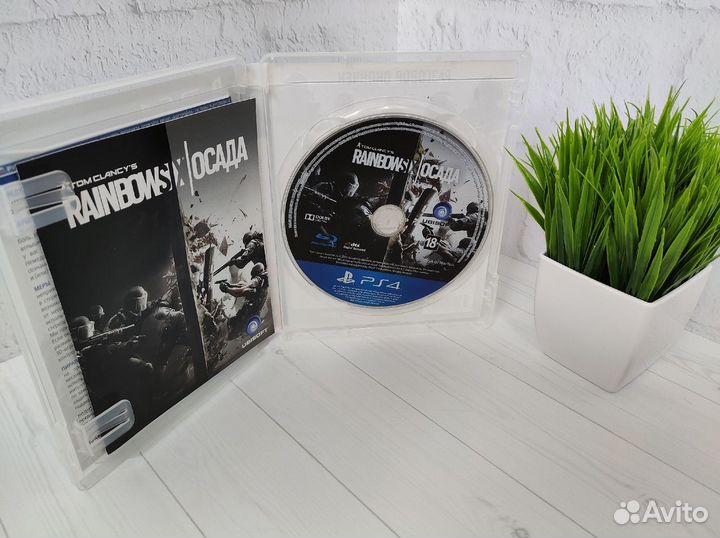 Игра Tom Clancys Rainbow Six Siege для PS4