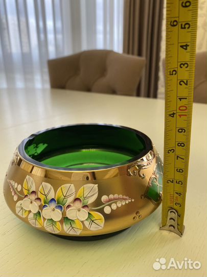 Пепельница ваза Богемия