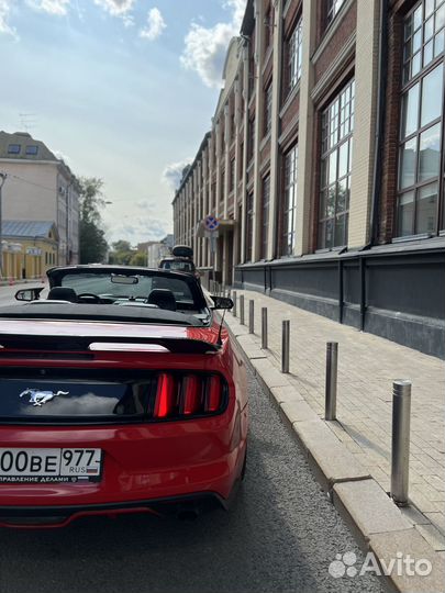 Аренда кабриолета ford mustang