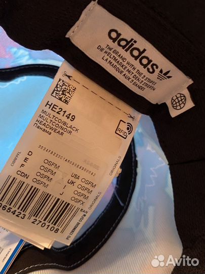 Панама adidas размер osfm (58-60)