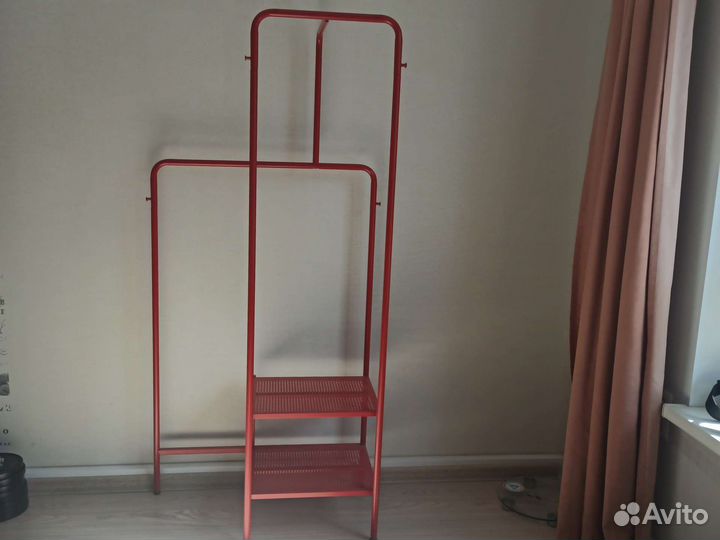 Вешалка напольная Никкеби икеа красная