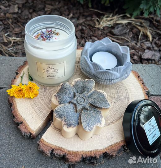 Набор свеча мыло