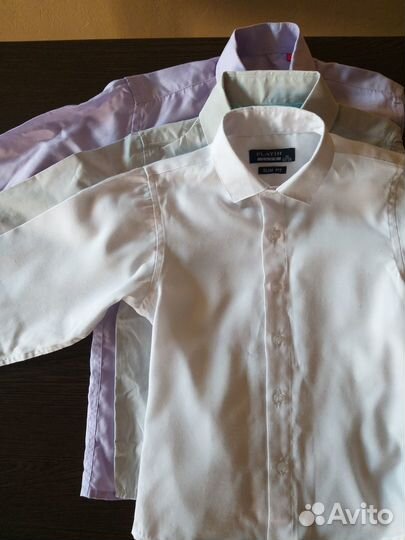 Рубашки + брюки для мальчика 122