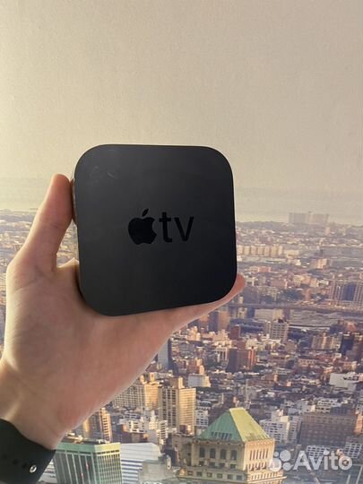 Apple TV 4K 64gb полный комплект