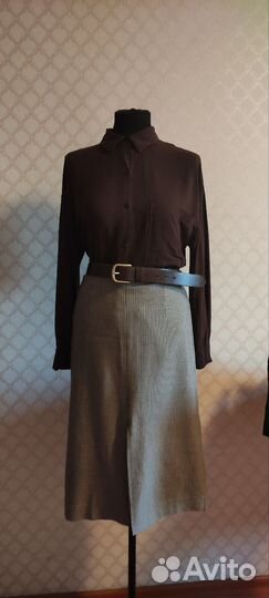 Готовый образ (юбка, рубашка, ремень)