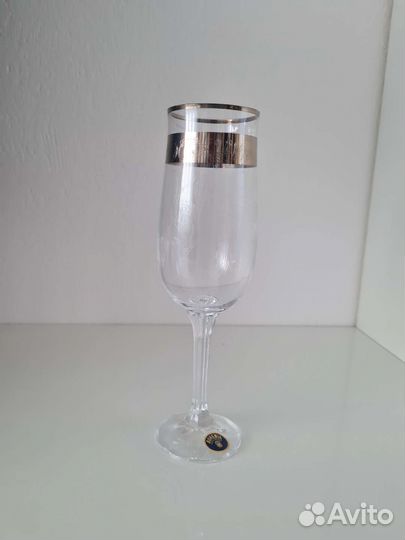 Фужеры СССР богемия bohemia