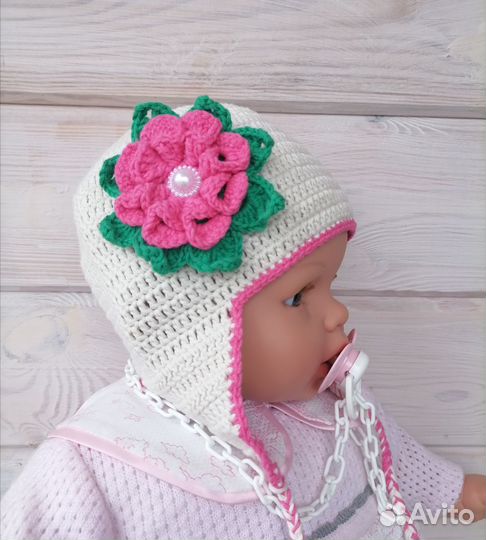 Летняя шапочка из хлопка