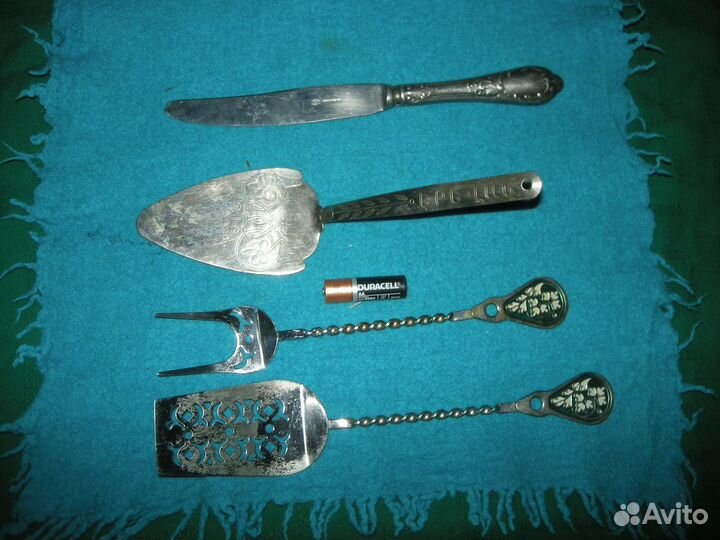 Столовые приборы и посуда мельхиор ложки вилки