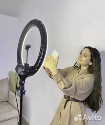 Кольцевая лампа 45 см