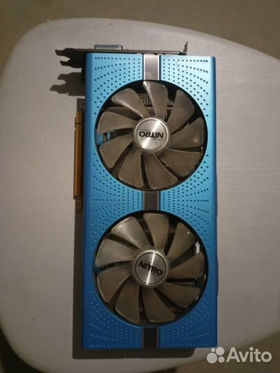 Видеокарта Saphire RX580 Nitro 8gb