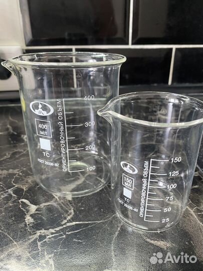 Стакан мерный стекло 400 и 150 мл